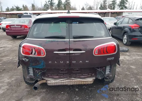 2017 Mini Clubman Cooper z USA, uszkodzony, nr VIN WMWLU1C57H2F28276